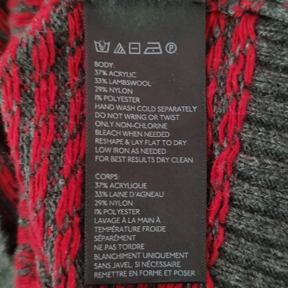 CPO Provisions Shipment Supply  Shawl Collar Sweater Lam/Wool Blend